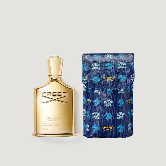 Leather Sleeve & 50ml Fragrance Duo