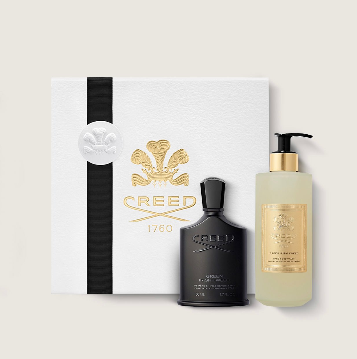 Green Irish Tweed Grooming Gift Set Creed Fragrance UK