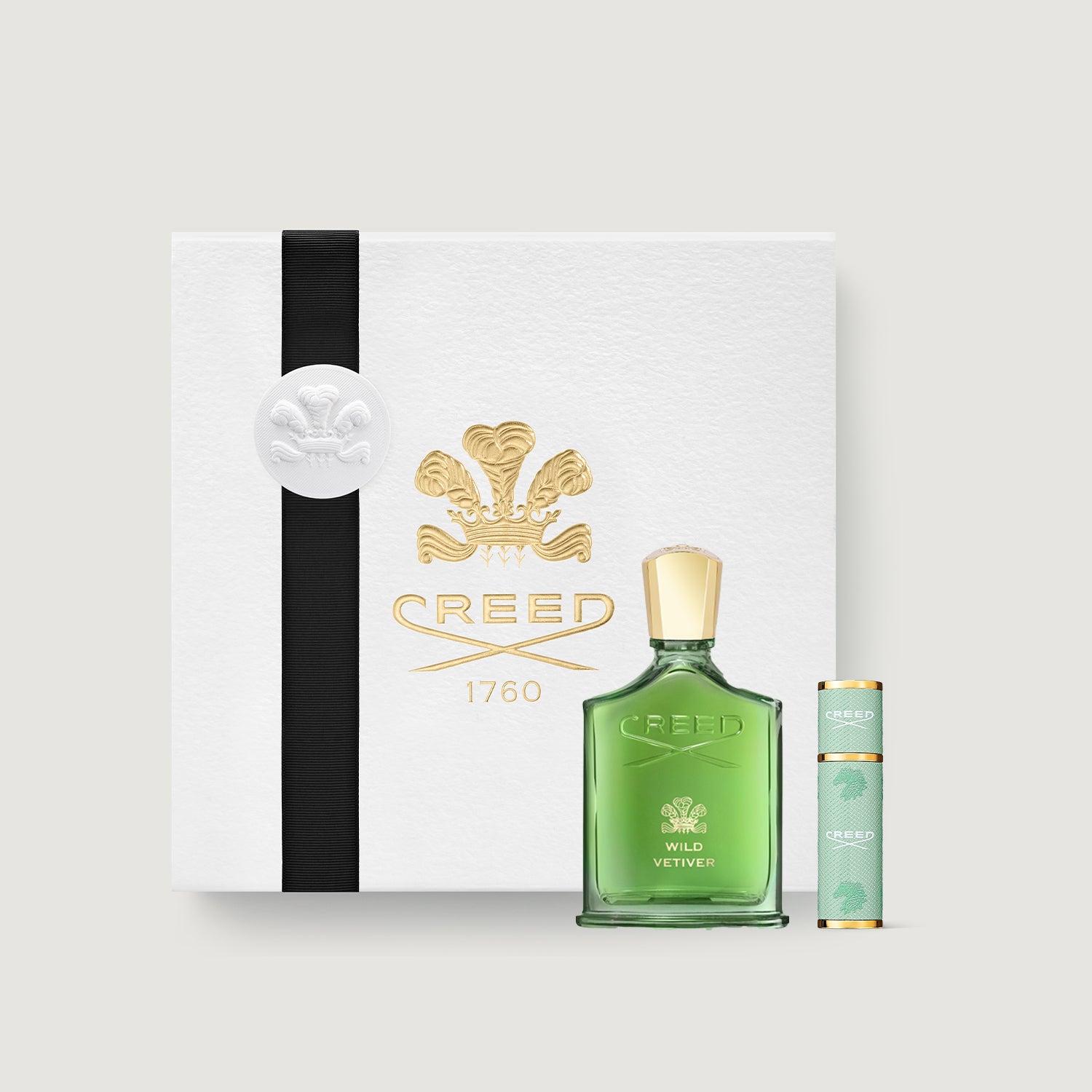 CREED 香水 3本セット Wild Vetiver Gift Set | Men's Woody Floral Fragrance Gift Set