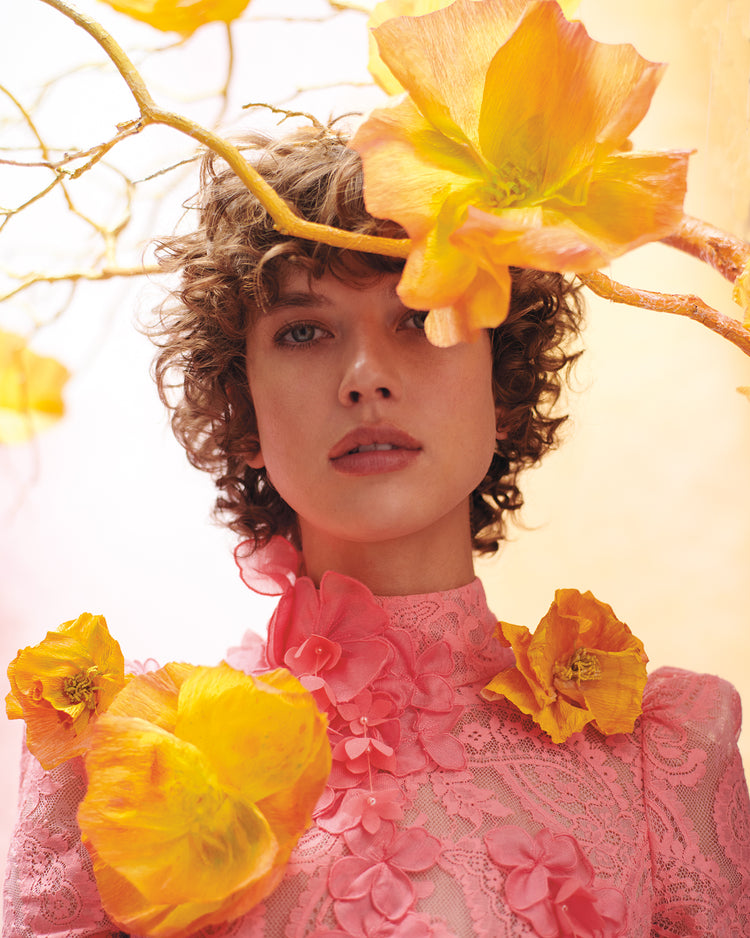 Spring Flower celebrates the bold and playful femininity of Flora
