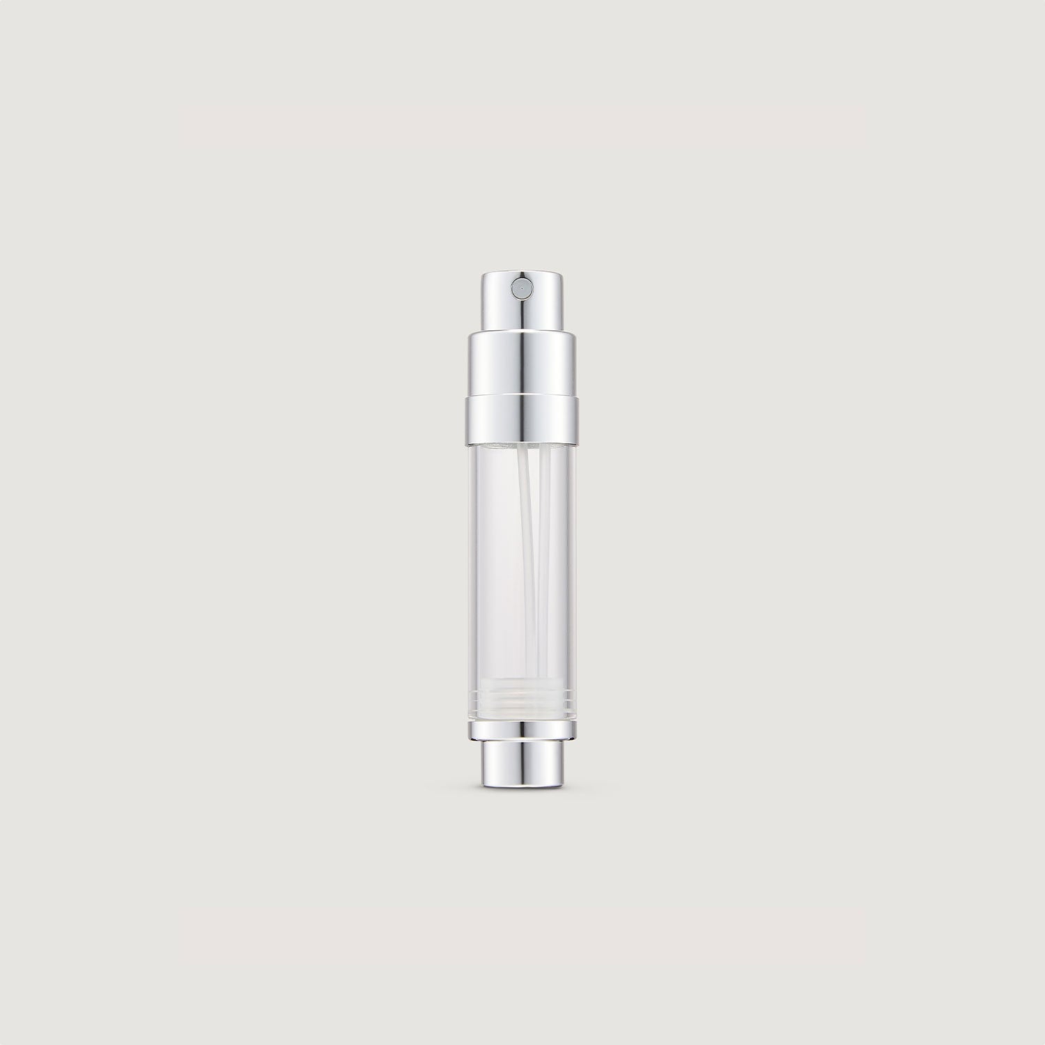 Refillable Travel Perfume Atomiser 5ml - Silver