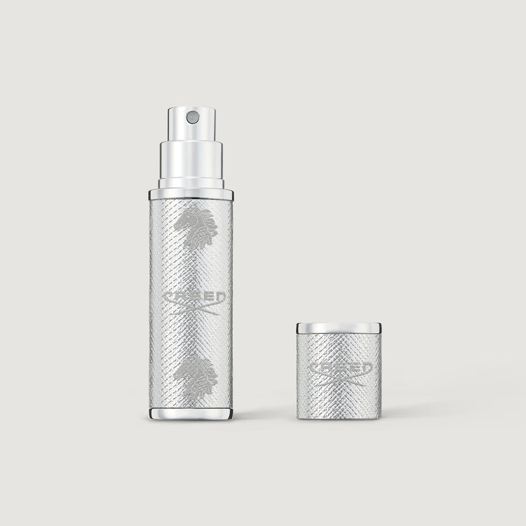Refillable Travel Perfume Atomiser 5ml - Silver