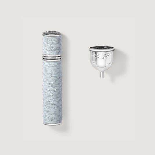 Refillable Travel Perfume Atomiser 10ml - Silver/Grey