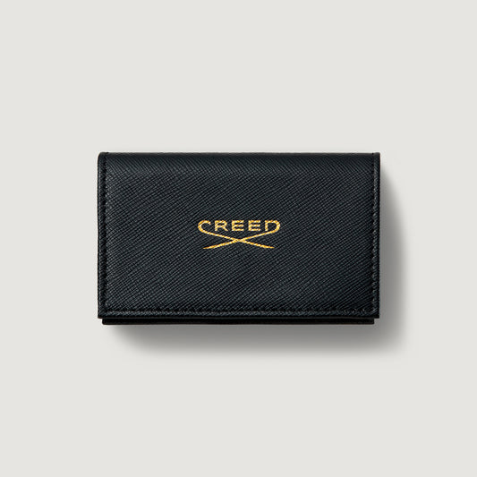 Men's Leather Sample Wallet - Black