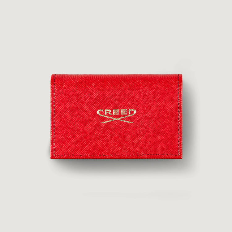Universal Leather Sample Wallet - Red